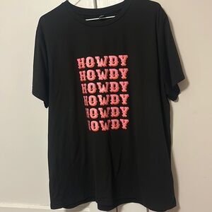 Womens Howdy Tee